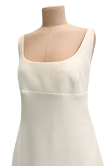 Recent Ivory Valentino by Pier Paolo Piccioli w Draped Cape Back Panel & Bare Upper Back