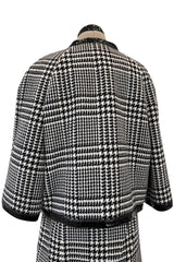 Gorgeous Fall 2008 Christian Dior by John Galliano Runway Look 22 Houndstooth Suit