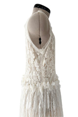 Gorgeous Resort 2012 Lanvin by Aber Elbaz Ivory Lace, Silk & Silk Netting Wedding Dress