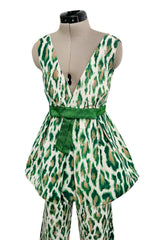 Amazing Resort 2008 Christian Dior by John Galliano Runway Look 12 Top & Capri Set