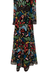 Exquisite Resort 2016 Valentino by Pierpaolo Piccioli & Maria Grazia Chiuri Embroidered Dress