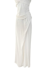 Incredible Spring 2015 Vivienne Westwood Ivory Corset Dress w Draped Multiway Extended Panels