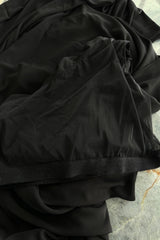 Easy to Wear Fall 2012 Givenchy by Riccardo Tisci One Shoulder Fluid Black Jersey Caftan Dress