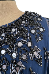 Cruise 2009 Christian Dior by John Galliano Beaded Silk Chiffon Caftan Dress