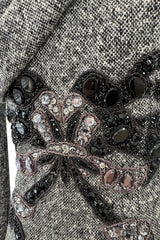 Rare Fall 2007 Christian Dior by John Galliano Runway Look 19 Beaded One Shoulder Dress