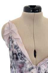 Outstanding Spring 2009 Nina Ricci by Olivier Theyskens Runway Look 12 Floral Printed Silk Dress