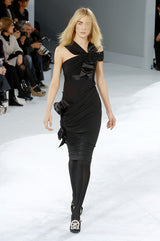 Well Documented Fall 2007 Chanel by Karl Lagerfeld Look 63 Runway & Ad Campaign Dress w Bows