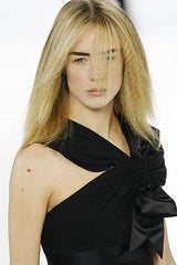 Well Documented Fall 2007 Chanel by Karl Lagerfeld Look 63 Runway & Ad Campaign Dress w Bows