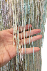 Spectacular Halston Resort 1982 Beaded Fringe Dress
