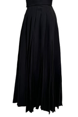 Fall 2015 Valentino by Pierpaolo & Piccioli & Maria Grazia Chiuri Open Side Pleated Skirt Dress