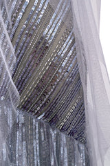 Extraordinary Spring 2012 Alexandre Vauthier Custom Sample Pale Lavender Silk Net & Sequin dress