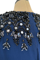 Cruise 2009 Christian Dior by John Galliano Beaded Silk Chiffon Caftan Dress