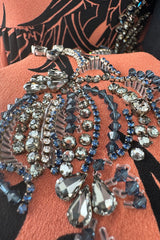 Highly Documented Resort 2014 Prada Runway & Ad Campaign Dress w Hand Set Crystal Detailing