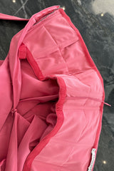 Pre-Fall 2023 Christian Dior by Maria Grazia Chiuri Runway Look 56 Pink Strapless Dress