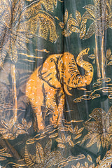 Spring 2016 Valentino by Pierpaolo Piccioli & Maria Grazia Chiuri Runway Elephant Printed Cotton Dress