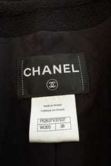 Fall 2015 Chanel by Karl Lagerfeld Brasserie Gabrielle Runway Look 89 Black Tweed Jacket
