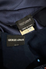 Fantastic Fall 1998 Giorgio Armani Runway, Ad Campaign & Exhibit Silk Skirt w Sequin Tank Top Set