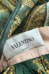 Spring 2016 Valentino by Pierpaolo Piccioli & Maria Grazia Chiuri Runway Elephant Printed Cotton Dress