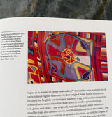 Fantastic 1970 Thea Porter w Documented Print by Sandra Munro Silk Chiffon Mini Dress w Ultra Wide Sleeves