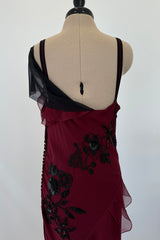 Christian Dior Fall 2006 by Galliano Beaded Dress & Feather Bolero