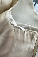 Documented Spring 1969 Christian Dior by Marc Bohan Haute Couture Stiffened Silk A-Line Dress