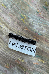 Spectacular Halston Resort 1982 Beaded Fringe Dress