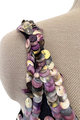 Dreamy Cruise 2006 Chanel by Karl Lagerfeld Weightless Blue Silk Tulle Dress w Iridescent Sequins