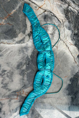 Exceptional Spring 1974 Madame Gres Haute Couture Unlabeled Documented Blue Silk Jersey Skirt & Top