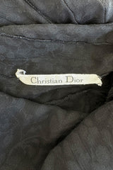Amazing Fall 2002 Christian Dior by John Galliano Runway Look 32 Bias Cut Silk Velvet Devore Backless Dress
