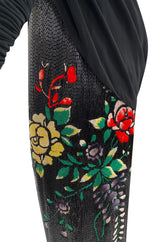 Masterpiece Fall 2001 Jean Paul Gaultier Runway Haute Couture Beaded & Embroidered Pant w Silk Jersey Top Set