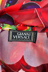 Important Spring 1997 Gianni Versace Well Documented Runway Dress w Heart Print by Jim Dine