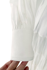 Spring 2020 Valentino by Pierpaolo Piccioli Runway White 'Le Blanc' Tuxedo Front Dress