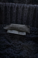 Fall 2006 Alexander McQueen 'The Widows of Culloden' Convertible Cashmere Wool Sweater Cardigan Jacket