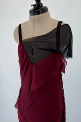 Christian Dior Fall 2006 by Galliano Beaded Dress & Feather Bolero