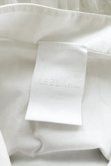 Spring 2020 Valentino by Pierpaolo Piccioli Runway White 'Le Blanc' Tuxedo Front Dress