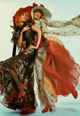 Prettiest Spring 2022 Valentino by Pierpaolo Piccioli Runway Look 88 Recreation of 1971 Dress in Floral Silk Chiffon