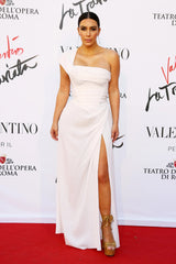 Incredible Spring 2015 Vivienne Westwood Ivory Corset Dress w Draped Multiway Extended Panels