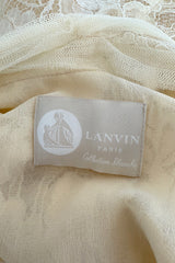 Gorgeous Resort 2012 Lanvin by Aber Elbaz Ivory Lace, Silk & Silk Netting Wedding Dress