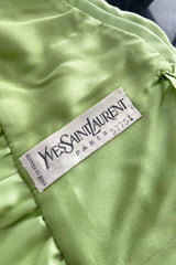 Yves Saint Laurent Spring 1985 Haute Couture Runway Pink & Mint Green Set
