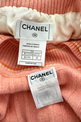 Phenomenal Spring 2001 Chanel by Karl Lagerfeld Cashmere & Sequin Runway Set
