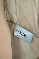 Fall 2016 Valentino by Pierpaolo Piccioli & Maria Grazia Chiuri Net Dress w Silver Sequin & Beads