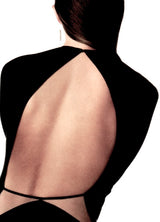 Iconic Fall 1989 Geoffrey Beene Heavily Documented Backless Jersey Dress