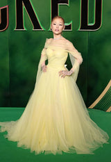 Magical Spring 2015 Ralph Lauren Purple Label Runway Look 48 Yellow Net Dress