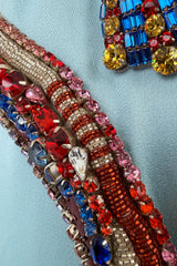 Phenomenal Spring 2021 Versace by Donatella Versace Runway Look 77 Embellished Starfish Dress