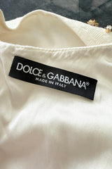 Rare Spring 2015 Dolce & Gabbana Runway Look 4 Mini Dress w Lace & Intricate Embellishment Details