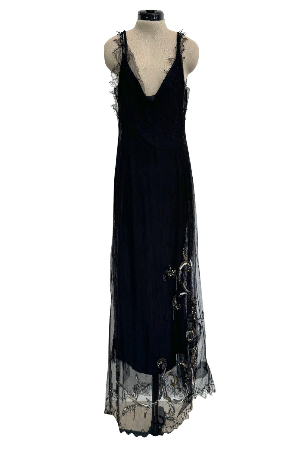 Prettiest Fall 2006 Christian Dior by John Galliano Black Silk & Net D –  Shrimpton Couture