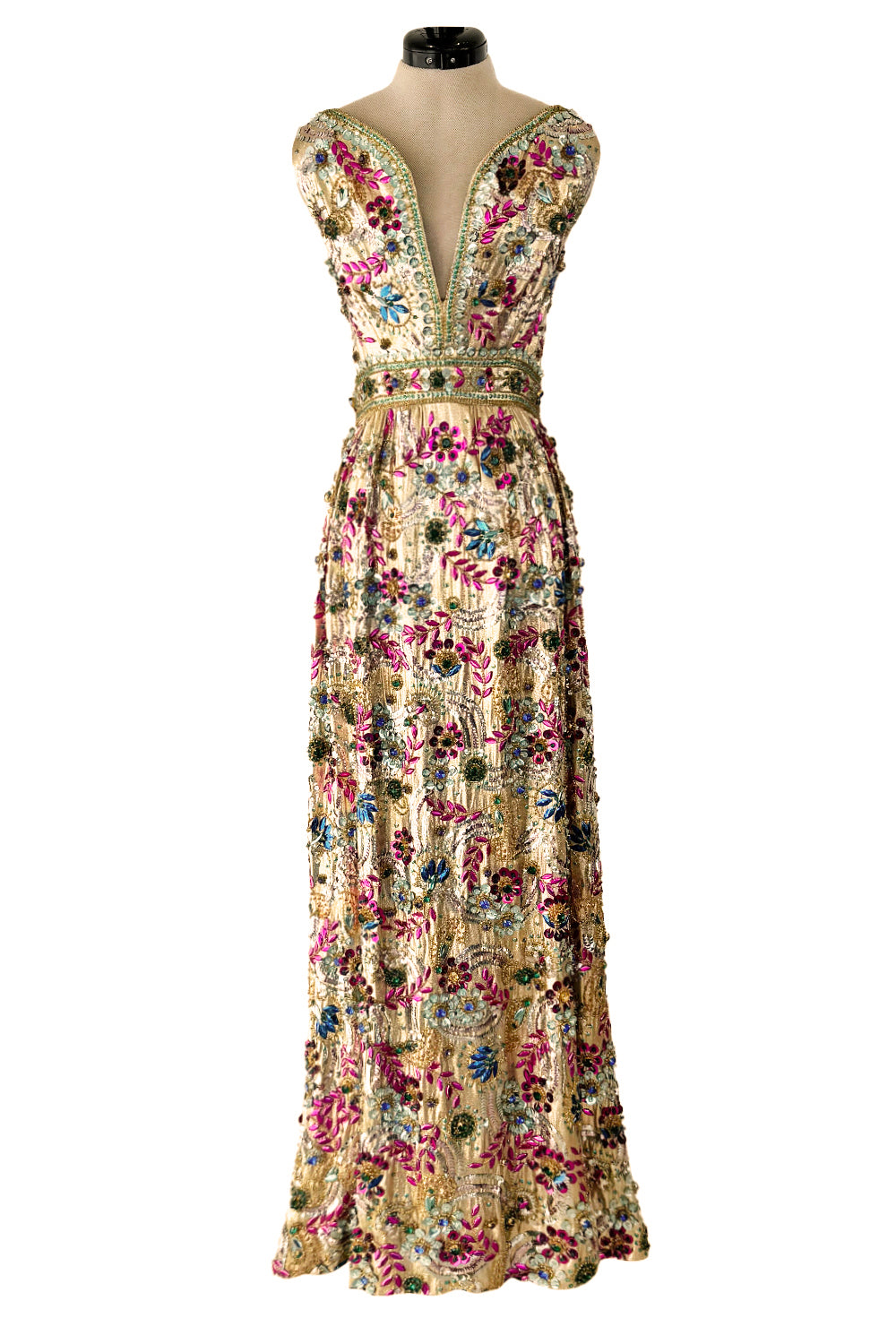 Incredible 1960s Malcolm Starr by Elinor Simmons Sequin Beaded Rhinest –  Shrimpton Couture