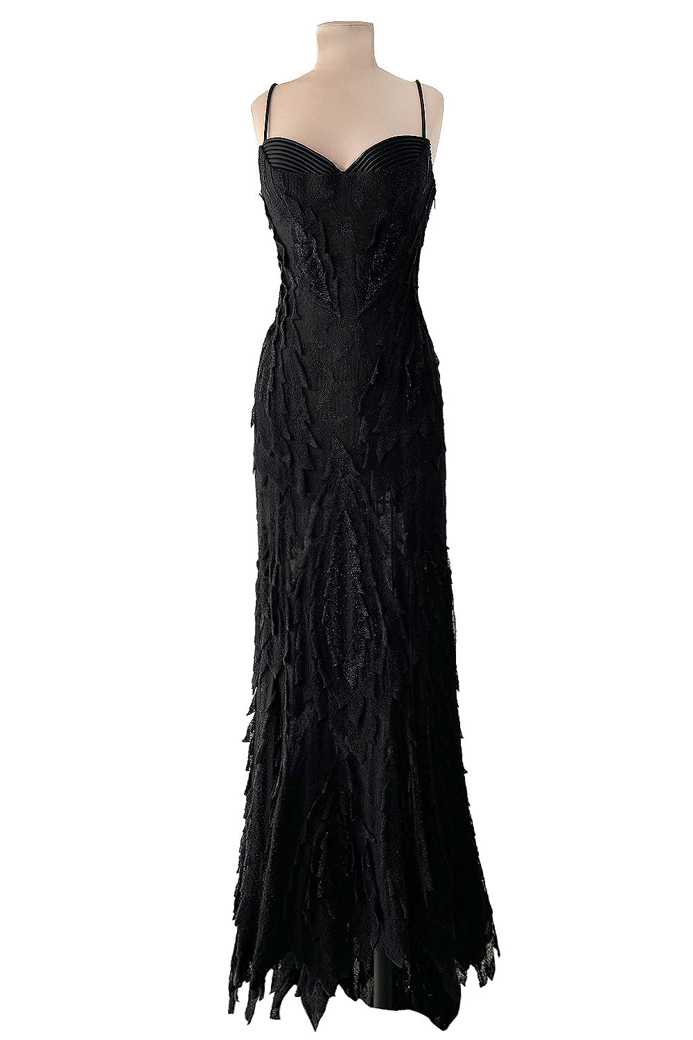 c 1995 Gianni Versace Atelier Haute Couture Black Hand-Beaded Dress w –  Shrimpton Couture