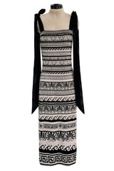 Easy to Wear Cruise 2018 Chanel by Karl Lagerfeld Look 13 Knit Sheath Dress w Tie Shoulders