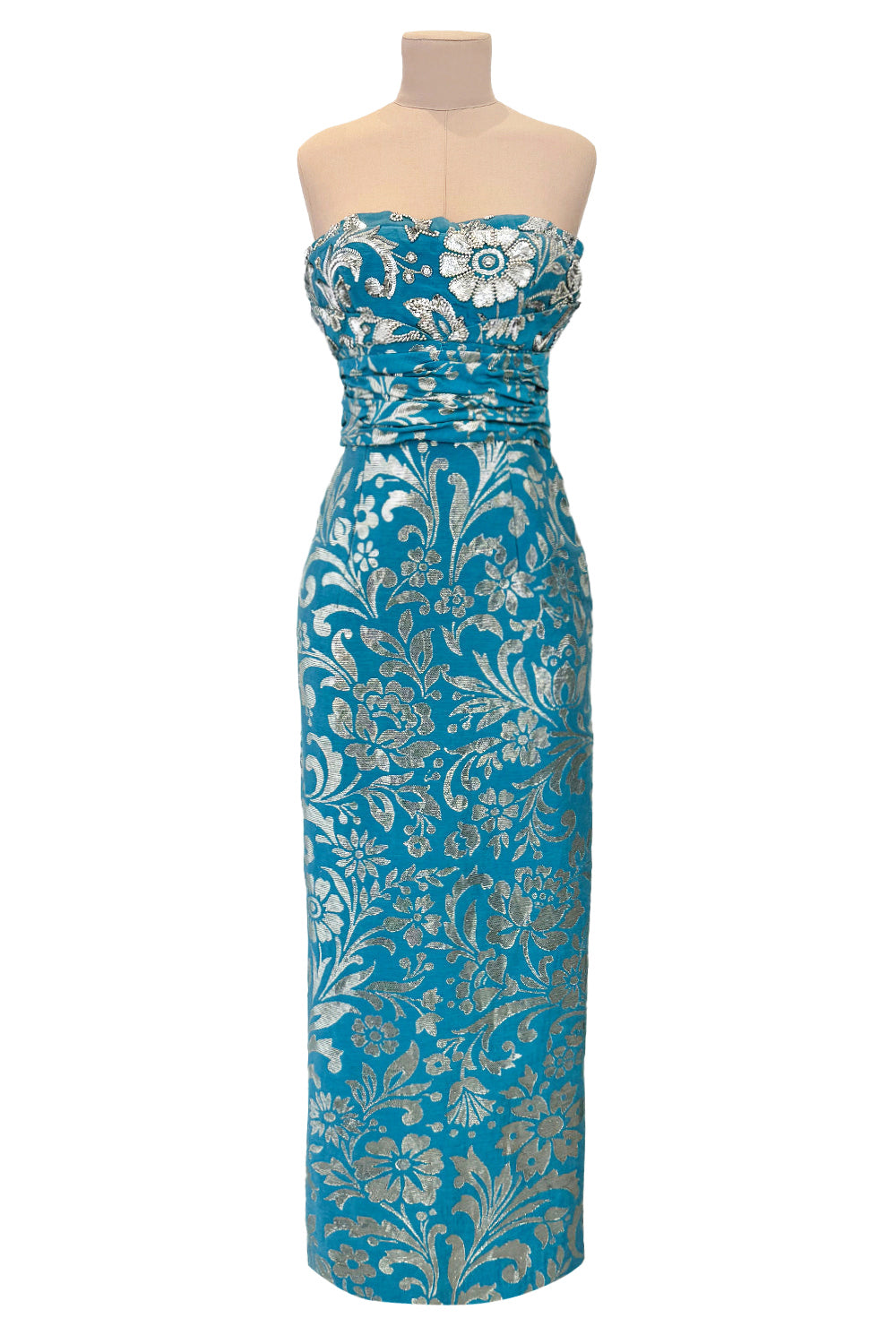 Incredible Resort 2008 Christian Dior by John Galliano Blue & Silver B –  Shrimpton Couture